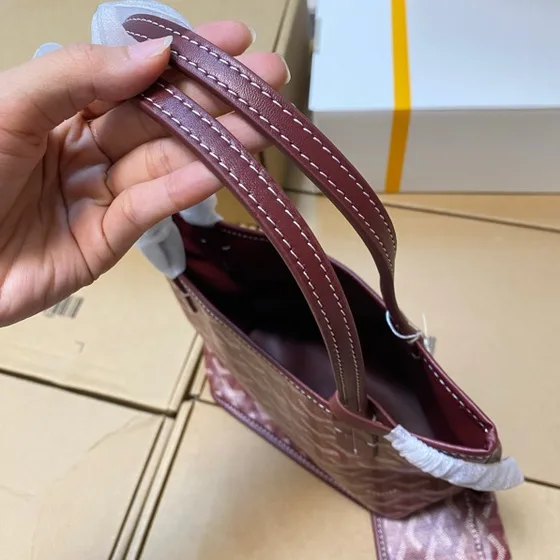 Goyard Anjou Mini Bordeaux Borsa tote