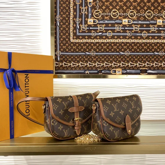 Louis Vuitton Saumur Braun Crossbody