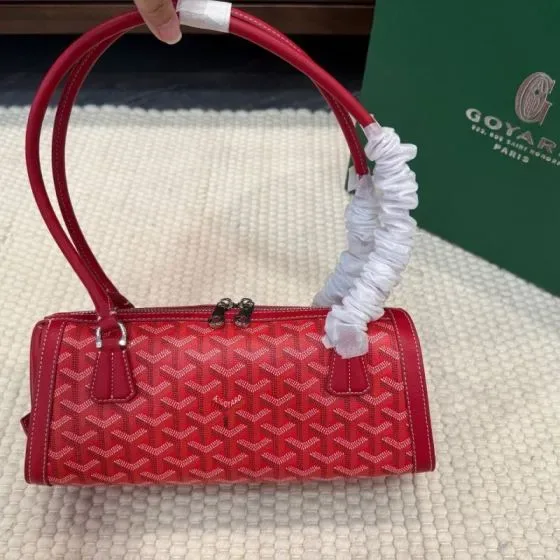 Goyard Saint Martin Red Shoulder Bag