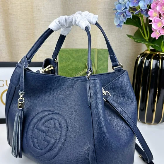 Gucci Soho Сумка на плечо Тёмно-синий Синий Сумка на плечо