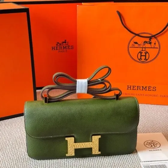 Hermes Constance Olive Green Crossbody