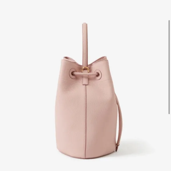 Burberry Tb Drawstring Beuteltasche Blush Rosa Henkel