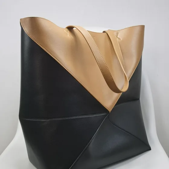 Loewe Puzzle Fold Tote Sort And Warm Desert Shoppertasketur