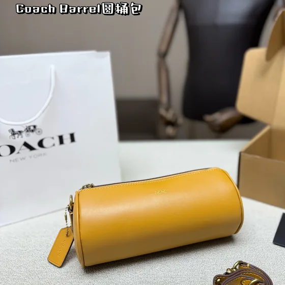 Coach Barrel Black Crossbody
