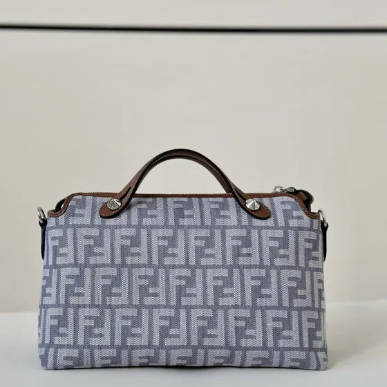 Fendi By The Way Light Xanh dương/Nâu Top Handle