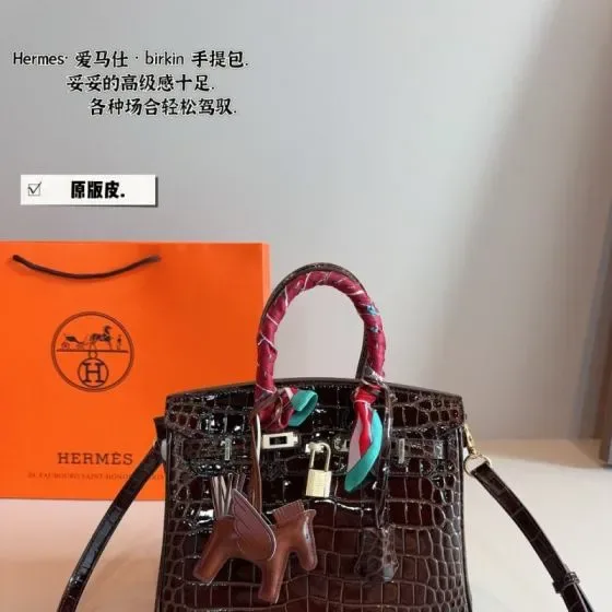 Hermes Birkin Dark Brown Top Handle