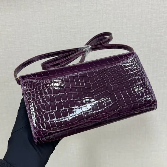 Hermes Constance Кошелёк To Go Фиолетовый Woc