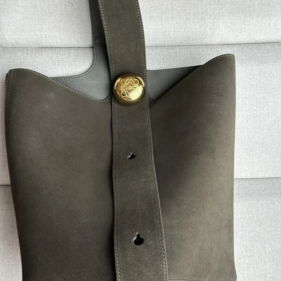 Loewe Gourd Bag Gray Schoudertas