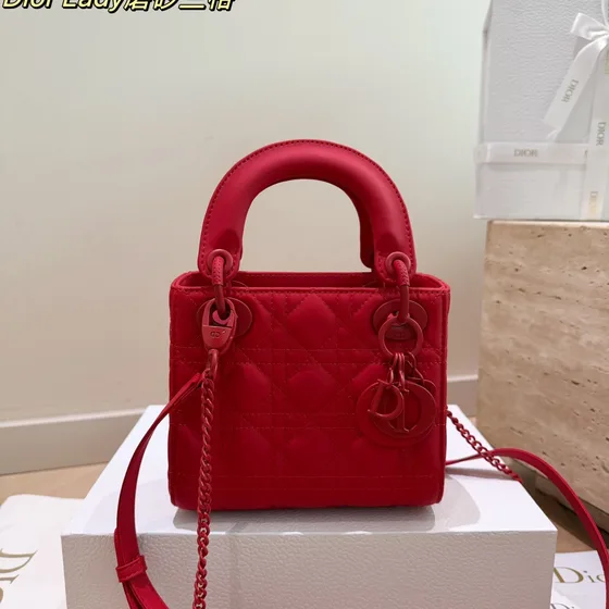 Dior Lady Dior Rojo Asa superior