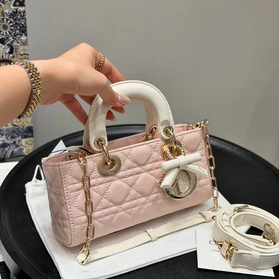 Dior Lady Dior Beige Top Handle