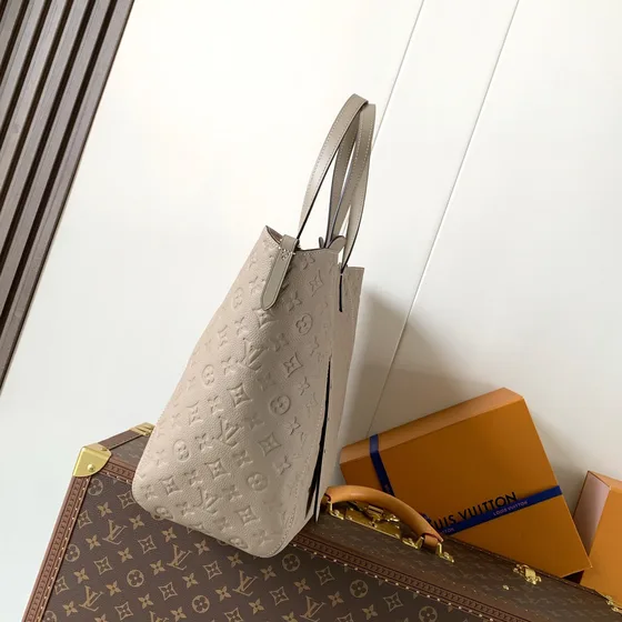 Louis Vuitton Tournelle Mm Abu-abu Tote Bag