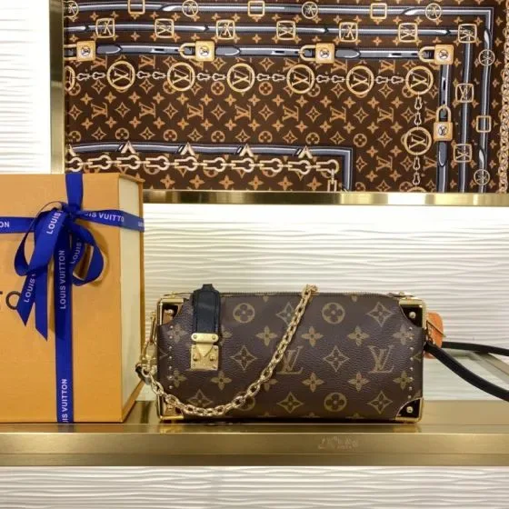 Louis Vuitton Pico Trunk Brown Crossbody