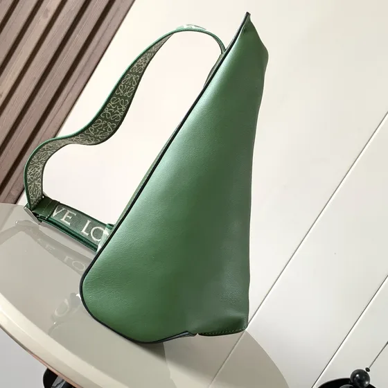 Loewe Anton Sling Green Belt Bag