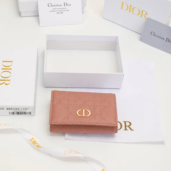 Dior Dior Caro Xs Portafoglio Blush/Camel Portafoglio