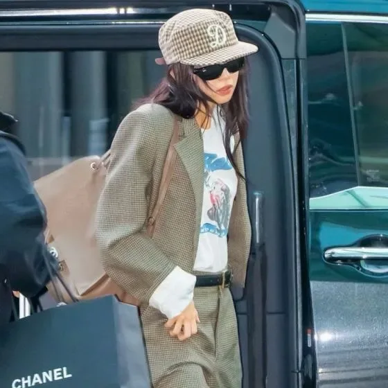Chanel Herbag Beige Shoulder Bag
