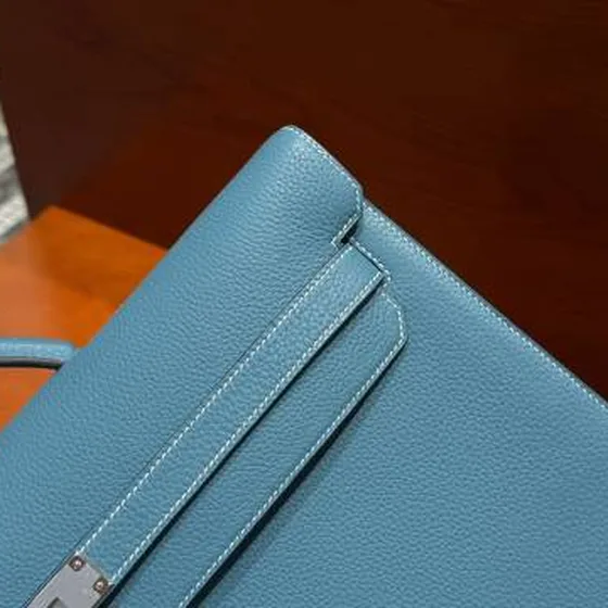 Hermes Sac a Depeches Blå business