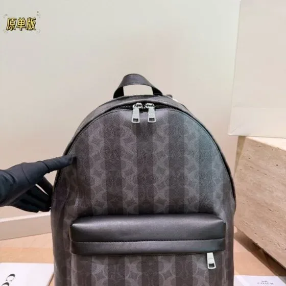 Coach West Backpack Charcoal Black Backpack