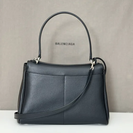 Balenciaga Rodeo Svart Topphandtag