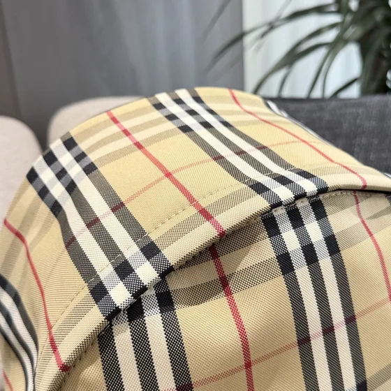 Burberry Vintage Check Backpack Beige Backpack