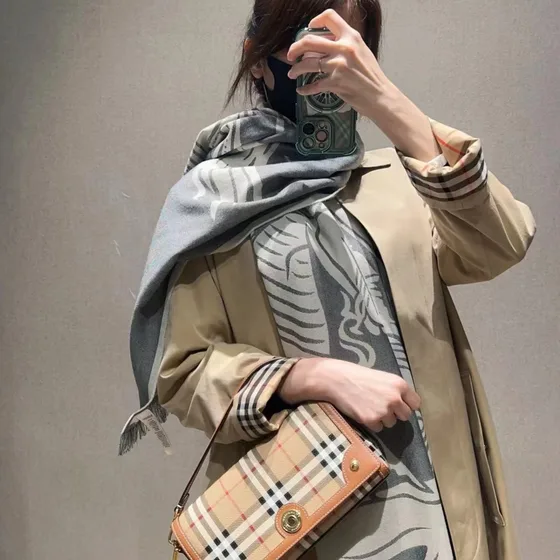 Burberry Vintage Check Сумка кросс-боди Бежевый/Коричневый Crossbody