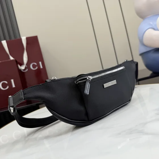 Gucci Canvas Belt Bag Black Belt Bag
