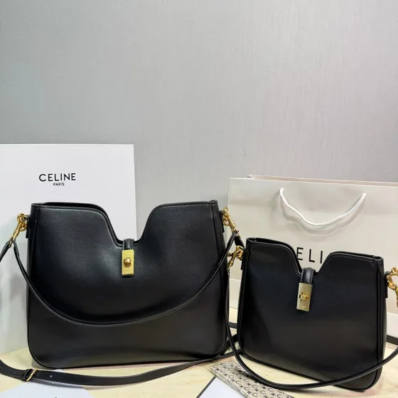 Celine Camille 16 Soft Tan Shoulder Bag