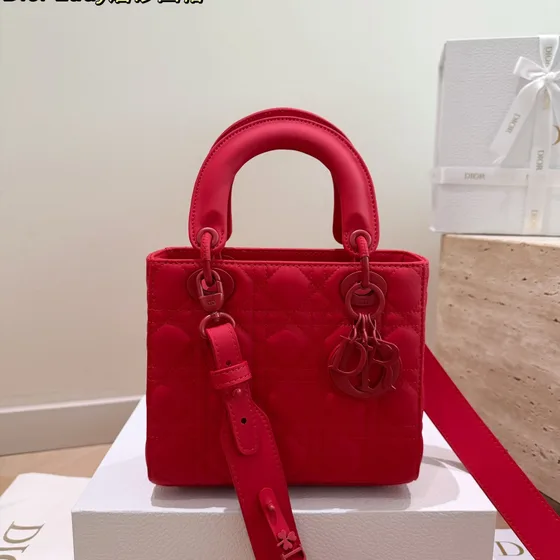 Dior Lady Dior Rojo Asa superior