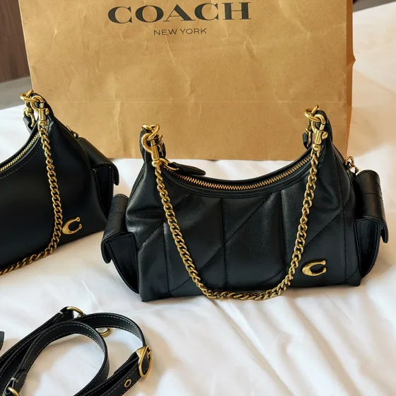 Coach Juliet 22 Black 22cm Shoulder Bag