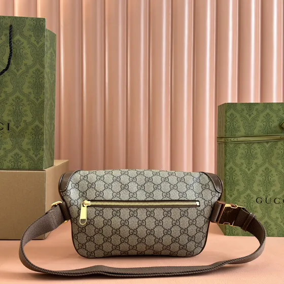 Gucci Gg Retro Belt Bag Beige Brown Belt Bag