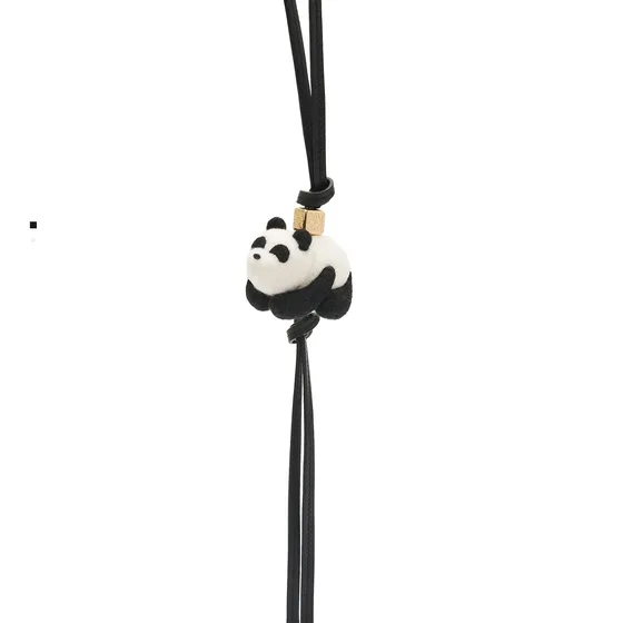 Loewe Panda Charm Noir/Blanc Pochette