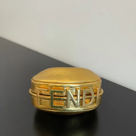 Fendi Le Cagole Mini Bag Золотистый Hobo