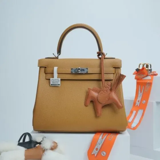 Hermes Kelly Biscuit Top Handle