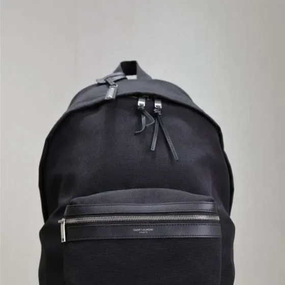 YSL City Backpack Black Backpack