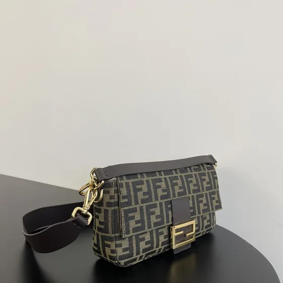 Fendi Baguette Brown Shoulder Bag