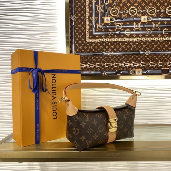 Louis Vuitton Side Trunk Coklat Shoulder Bag