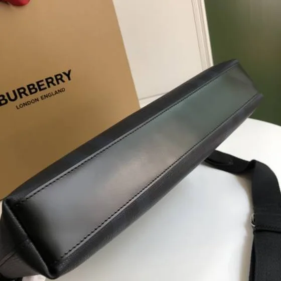 Burberry Valigetta Blu Plaid 37 x 5 x 27cm business