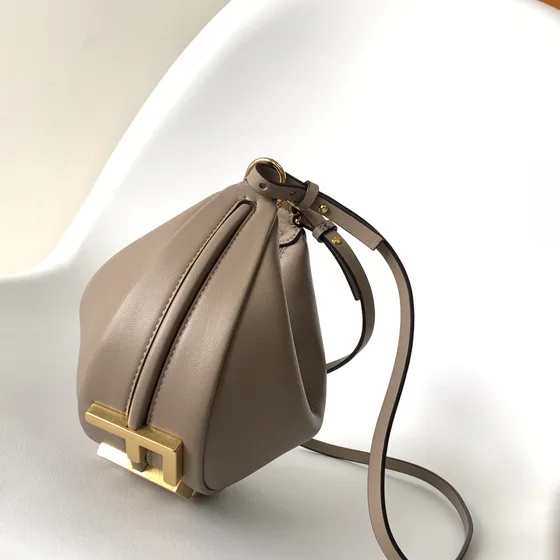 Fendi Fendigraphy Mini Beige Hobo