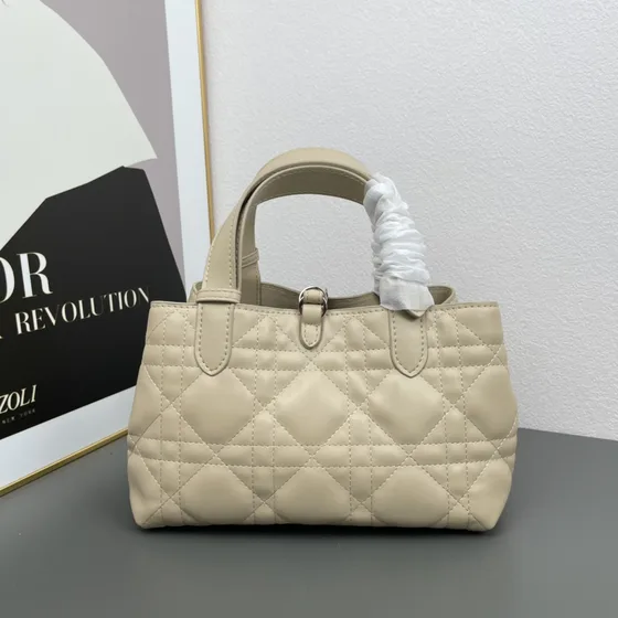 Dior Dior Toujours Beige 23cm Tote Bag