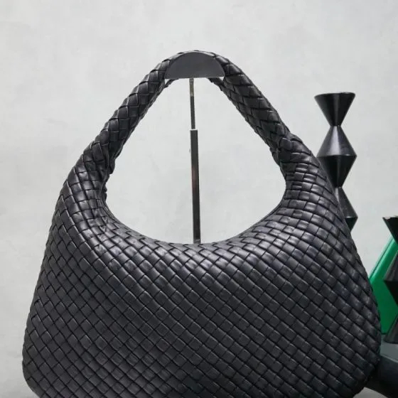 Bottega Veneta Hop Hobo Bag Black Hobo