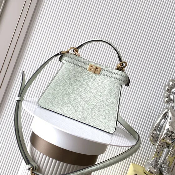 Fendi Peekaboo Mint Grün Henkel