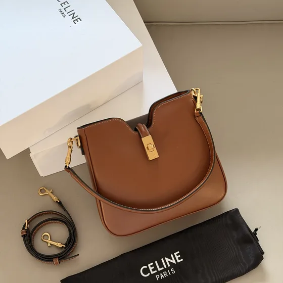 Celine Camille 16 Soft Tan 16cm Shoulder Bag