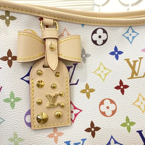 Louis Vuitton Carryall Branco/Multicolorido Monogram Bolsa de ombro