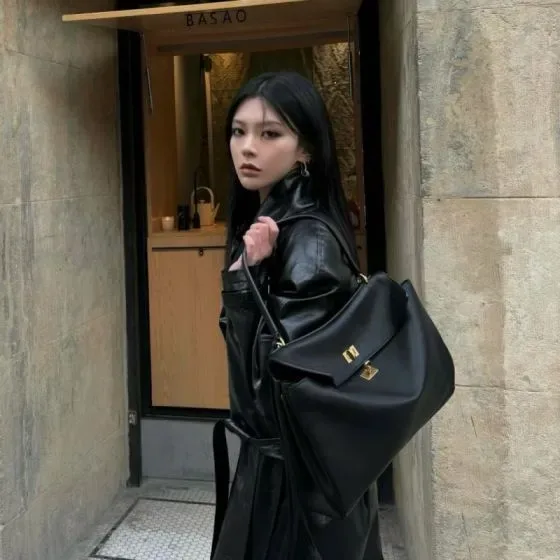 Balenciaga Rodeo Black Shoulder Bag