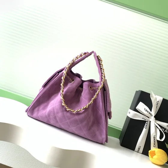 Chanel 25 Bag Фиолетовый Hobo