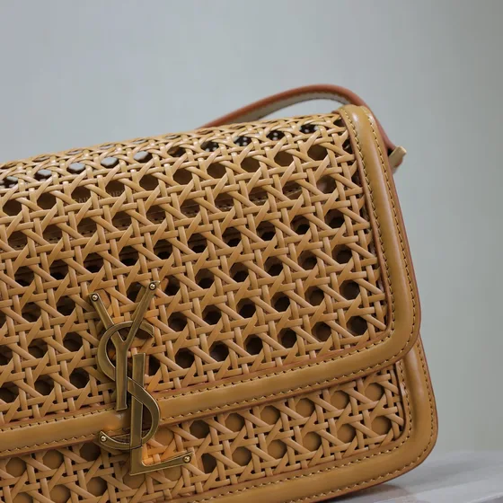 YSL Solferino Satchel Natural Beige Shoulder Bag