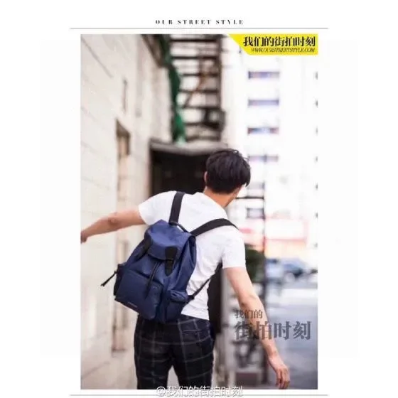 Burberry Blue Backpack