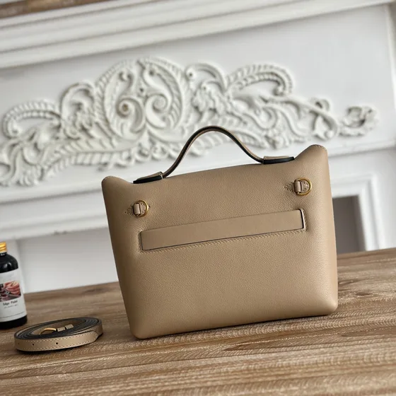 Hermes 24/24 Mini Beige Topphandtag