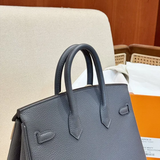 Hermes Birkin 25 Gris Misty 25 Top Handle