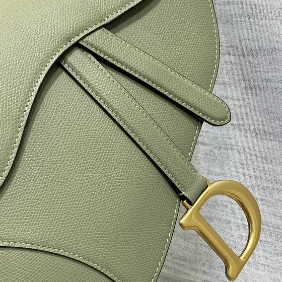 Dior Saddle Bag Sage Verde Bolso bandolera