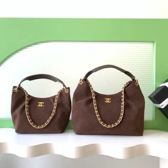 Chanel Chanel 25 Hobo Bag Brown Hobo
